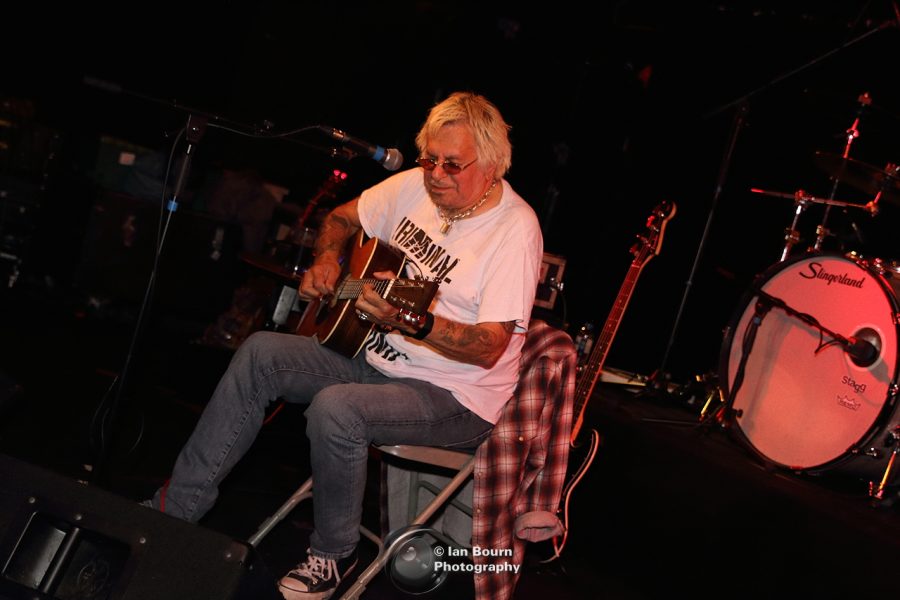 UK SUBS: Charlie Harper - pic by Ian Bourn for Scene Sussex