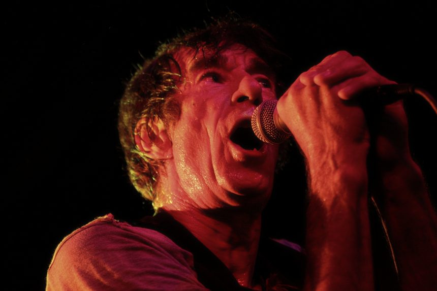 Jimmy Pursey: Photo by Ian Bourn for Scene Sussex