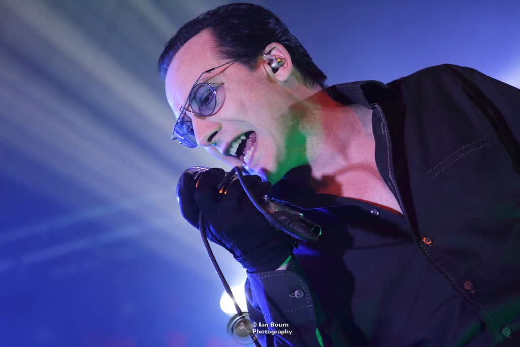 Dave Vanian from The Damned live at the Concorde 2 - phot by IAN BOURN for Scene Sussex