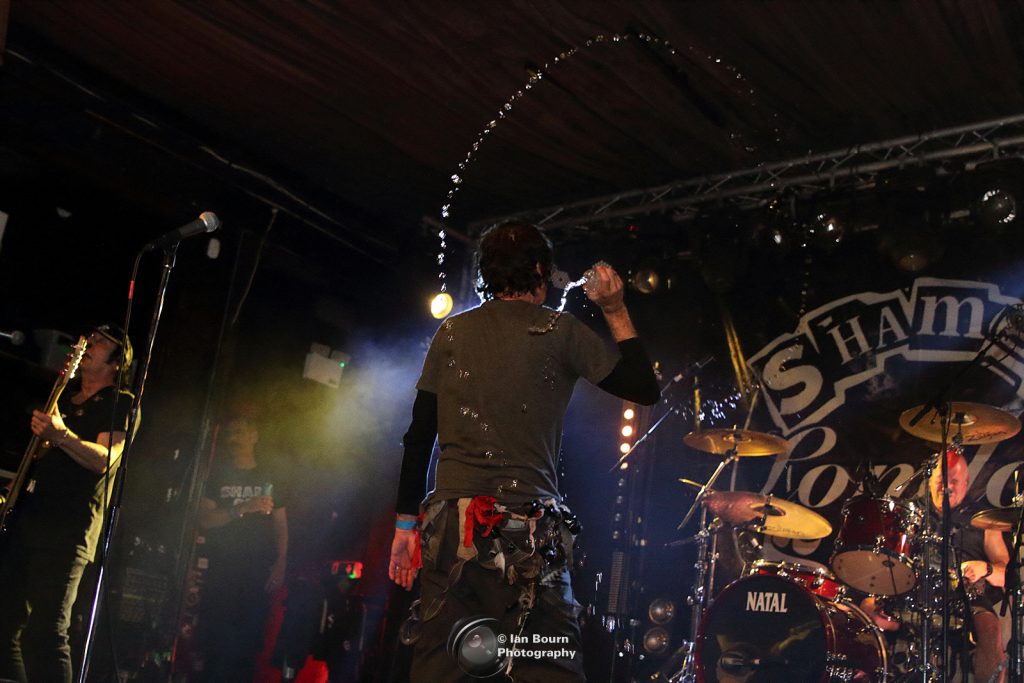 SHAM 69: photo by Ian Bourn for Scene Sussex