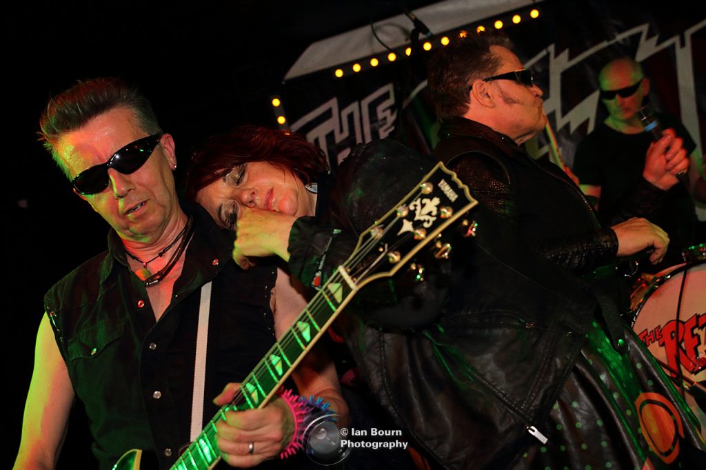 The Rezillos: photo by Ian Bourn for Scene Sussex