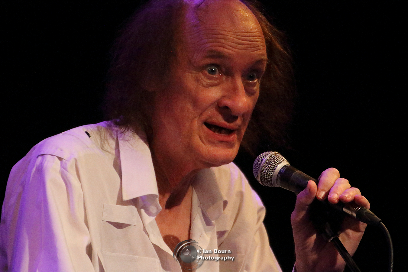 John Otway And Wild Willy Barrett: photo by Ian Bourn for Scene Sussex.