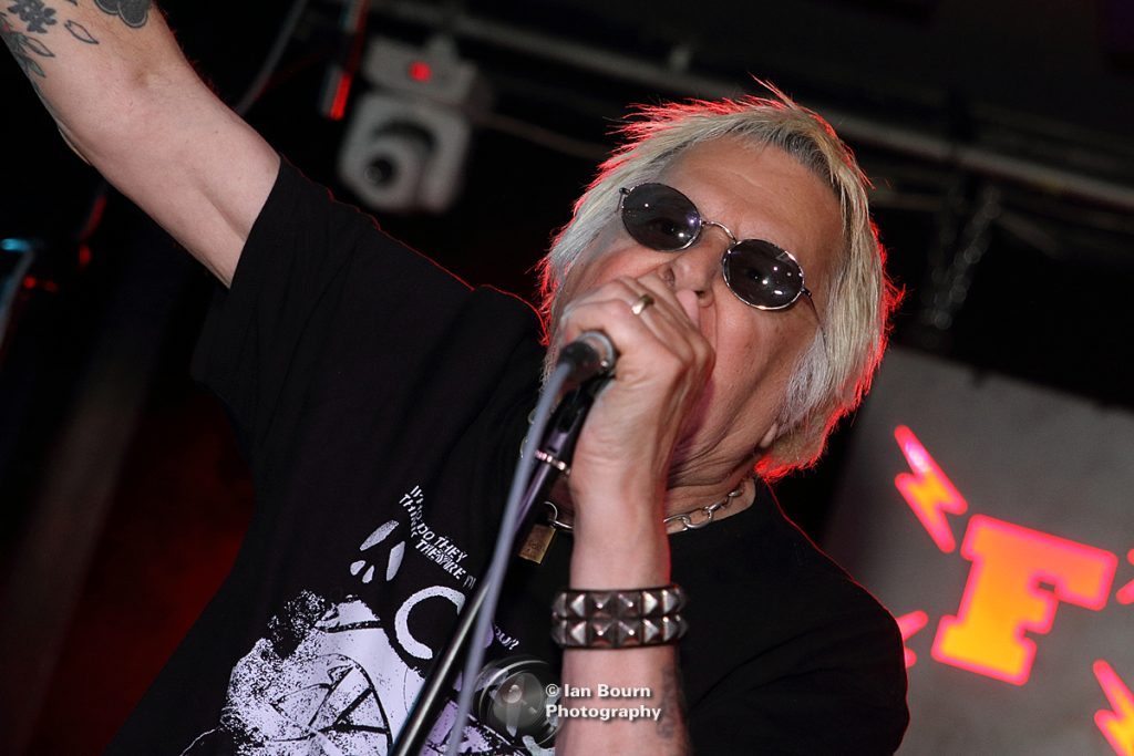 UK SUBS: photo by Ian Bourn for Scene Sussex