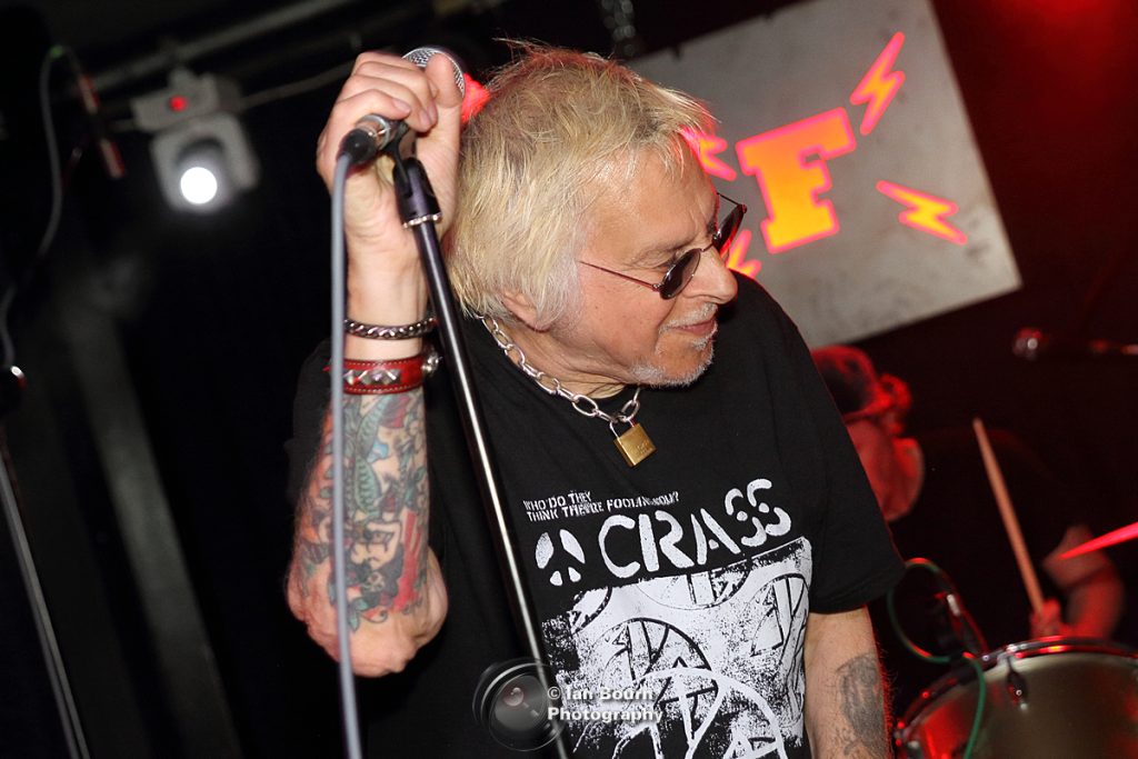 UK SUBS: photo by Ian Bourn for Scene Sussex