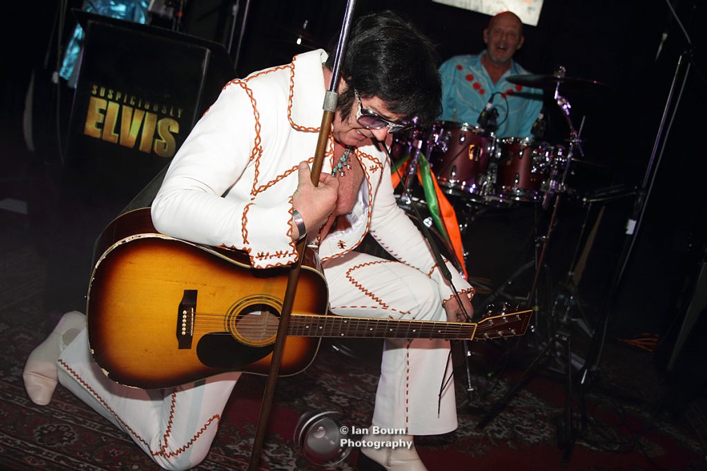 Suspiciously Elvis: photo by Ian Bourn for Scene Sussex