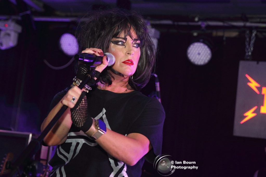Siouxsie and the Budgiees: Photo by Ian Bourn for Scene Sussex